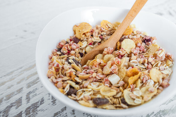 Чаша вкусных мюсли

