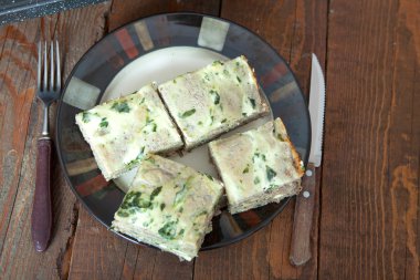 Tuzlu ev yapımı karabuğday krep