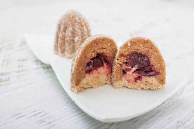 Küçük ev yapımı şekerlemeler