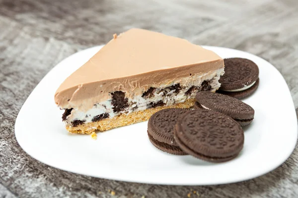 Krem peynirli kurabiye ile