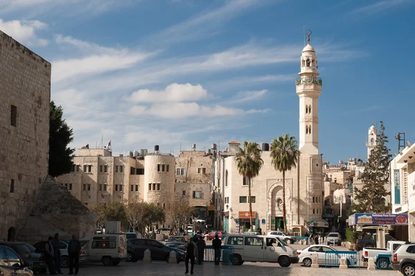 Bethlehem, Palästina - 20. November 2012: die omar-Moschee — Stockfoto