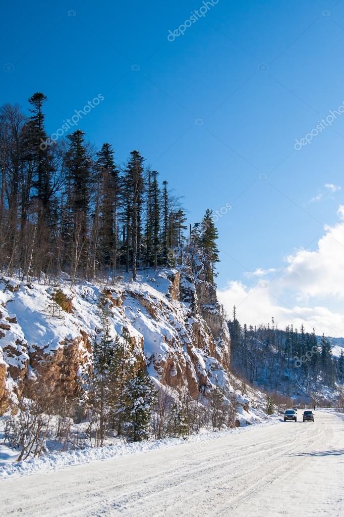 Кавказ Зимой Фото