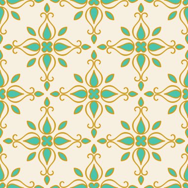 Renkli Fas fayans süsler. Vektör çizim