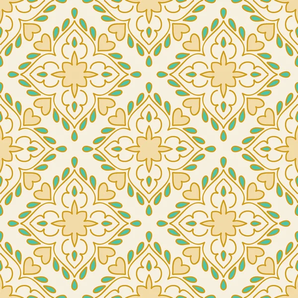 Colorate piastrelle marocchine ornamenti. Illustrazione vettoriale — Vettoriale Stock