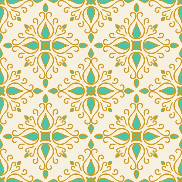 Marocká barevné dlaždice ornamenty. Vektorové ilustrace — Stockový vektor