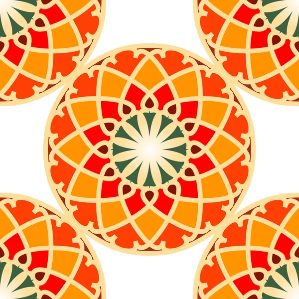 Abstracte naadloze ornament — Stockvector