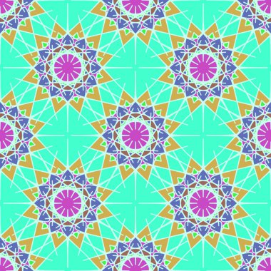 soyut sorunsuz süsleme