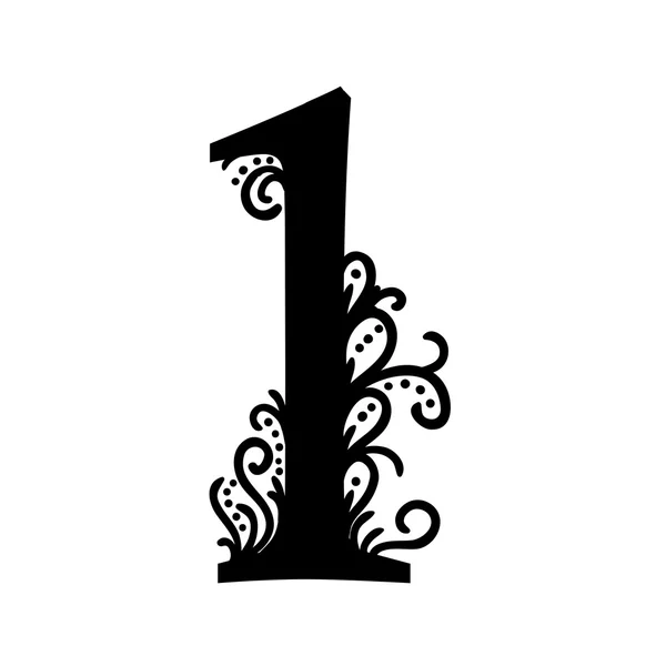 Calligraphie stylisée 1 . — Image vectorielle