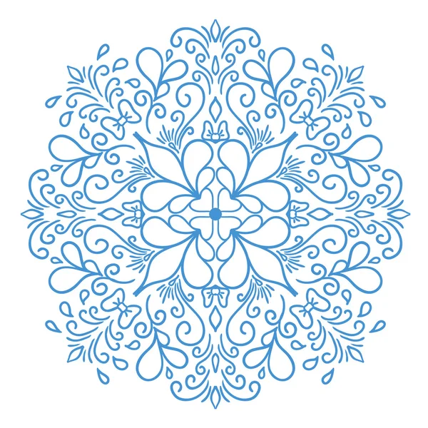 Винтажные цветочные украшения — стоковый вектор