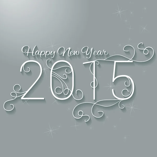Šťastný nový rok 2015. — Stockový vektor