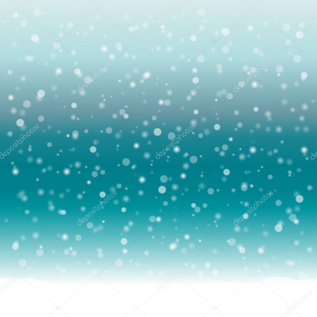 Background with snow.