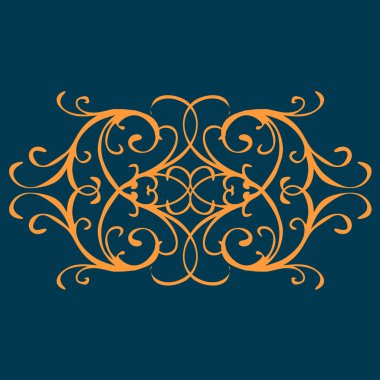 kaligrafik tasarım ögesi