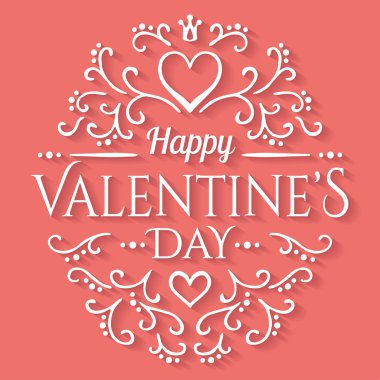 Sevgililer günü desen