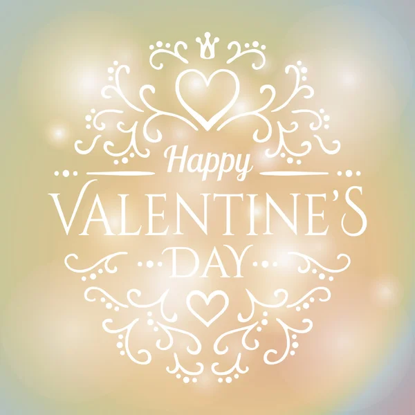 Valentine's Day background — Stock Vector
