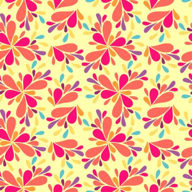 Kusursuz çiçek deseni