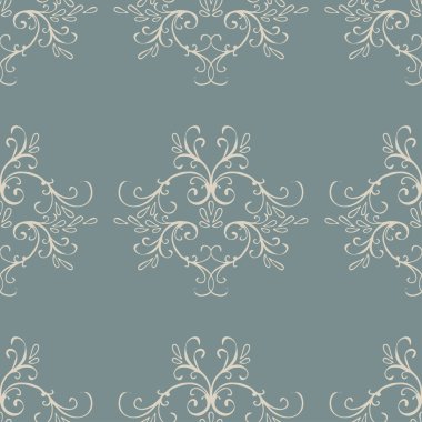 Vintage desen ile sorunsuz