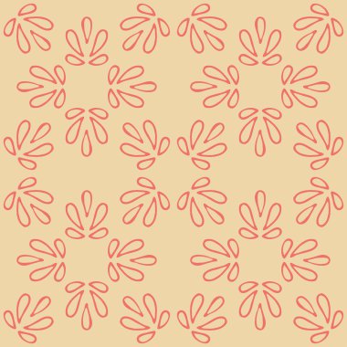 Vintage desen ile sorunsuz