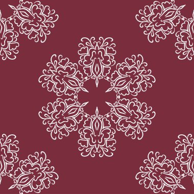 Vintage çiçek desenli.