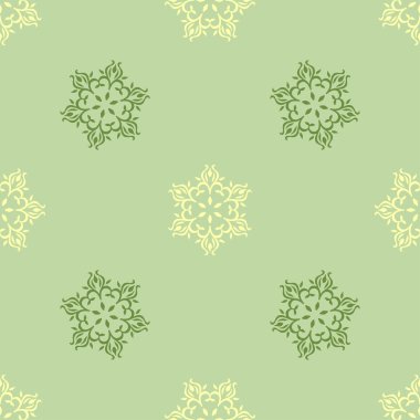 Vintage çiçek desenli.