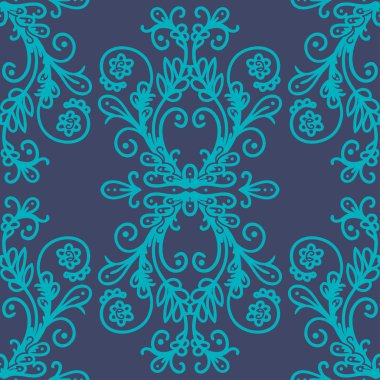 Vintage çiçek desenli.