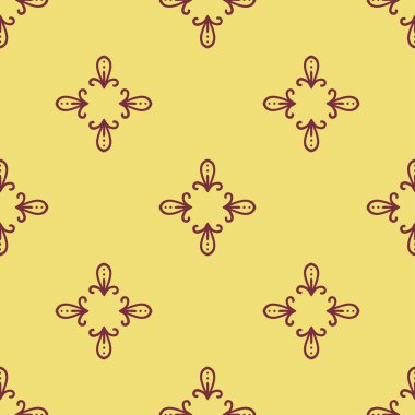 Vintage çiçek desenli.