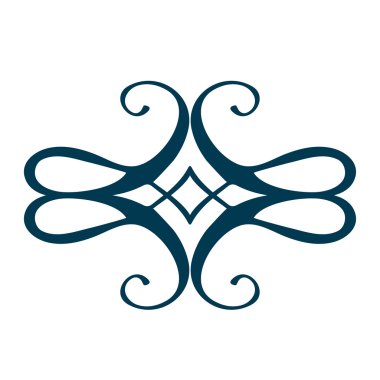 soyut çiçek desenli