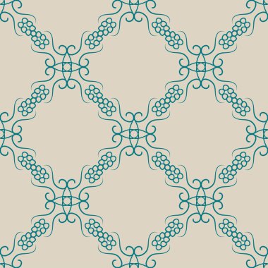 Vintage çiçek desenli.