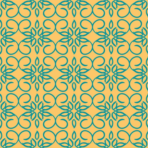 Patrón floral vintage . — Vector de stock