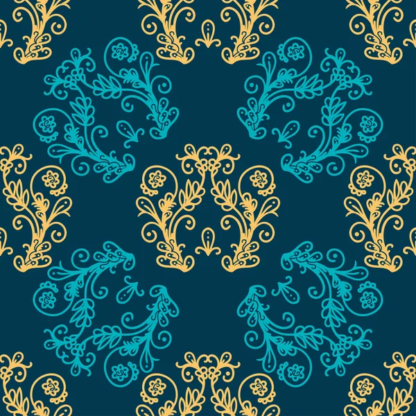 Vintage çiçek desenli.