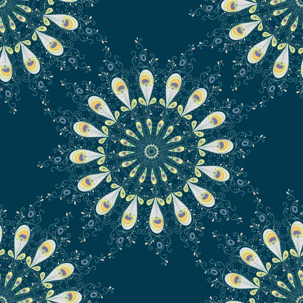 Vintage motif floral . — Image vectorielle