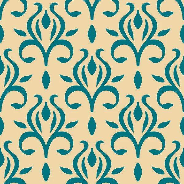 Patrón floral vintage . — Vector de stock