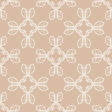 Vintage çiçek desenli