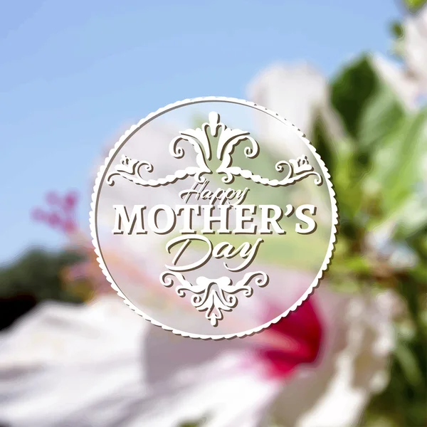 Glücklicher Muttertag Hintergrund — Stockvektor