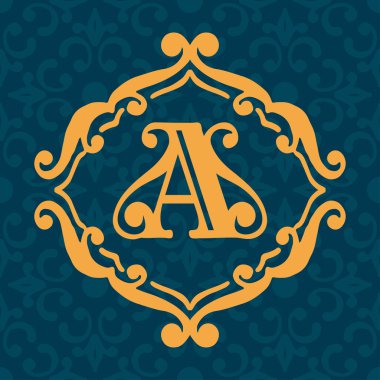 Zarif çerçeve logolu