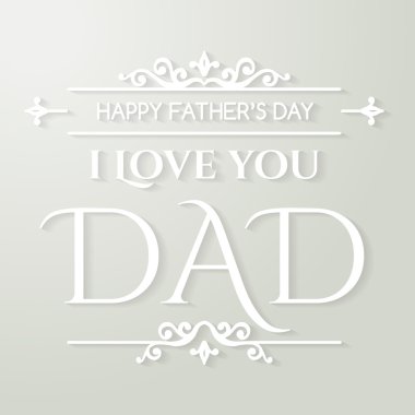 Babalar günün kutlu olsun.