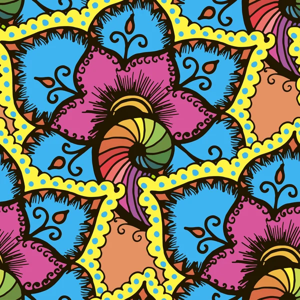 Fondo de flores abstractas — Archivo Imágenes Vectoriales