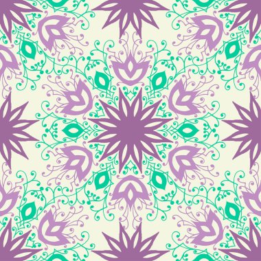 Vintage Mandala desen.