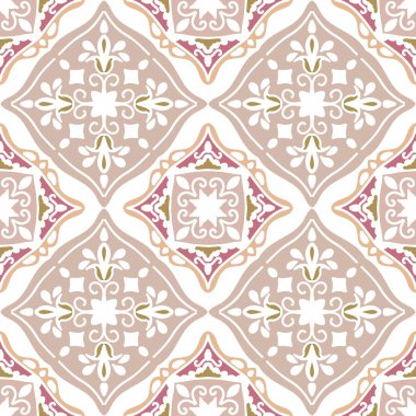 Renkli Fas çini süsleme