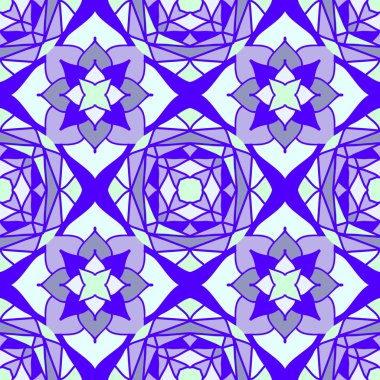 Renkli Fas çini süsleme