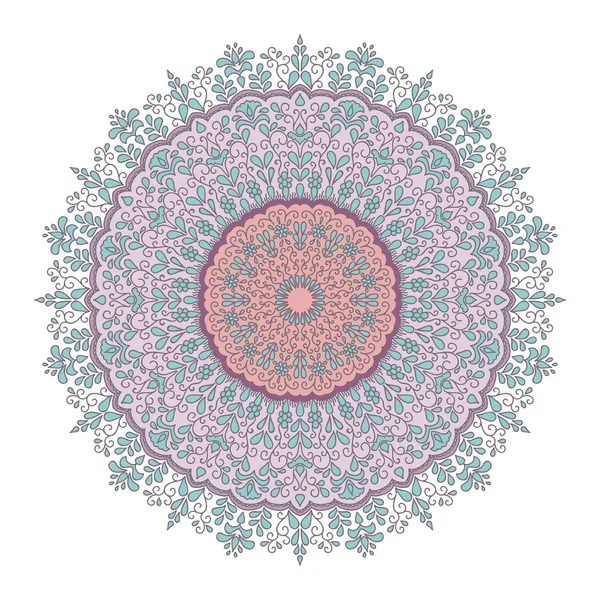 Isolated mandala pattern — Stock Vector