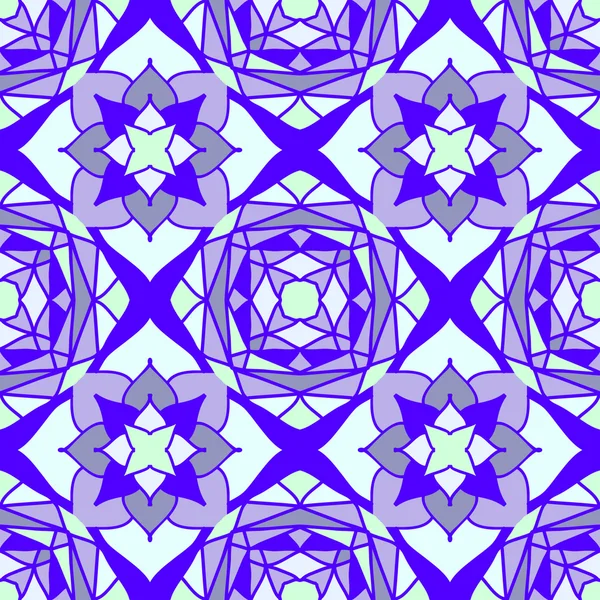 Colorido ornamento azulejos marroquíes — Archivo Imágenes Vectoriales