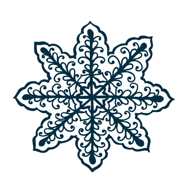 Ornamento para la colección de Navidad . — Vector de stock