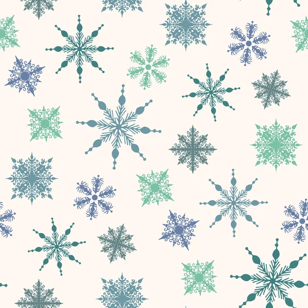 Naadloze winter achtergrond — Stockvector