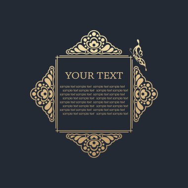 kaligrafik tasarım ögesi