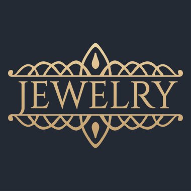 Takı kaligrafi tasarım öğesi