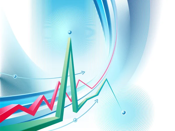 Samenvatting van de zakelijke achtergrond — Stockvector