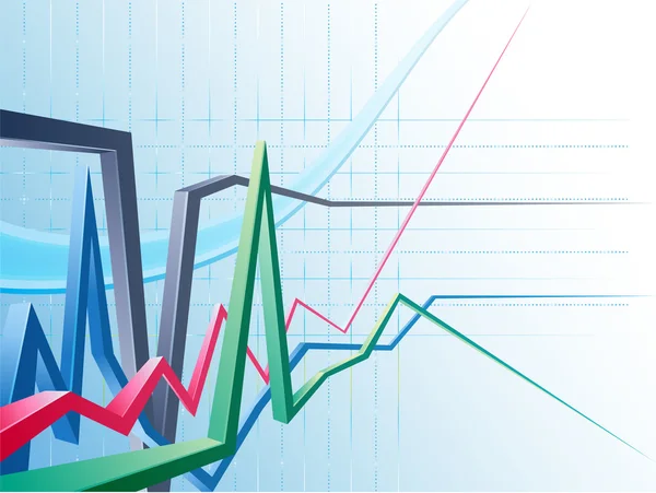 Samenvatting van de zakelijke achtergrond — Stockvector