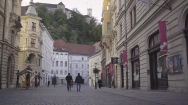 Ljubljana Slovenya, Ljubljana Merkezi Manzarası