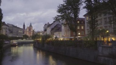Ljubljana Slovenya, Ljubljana Merkezi Manzarası