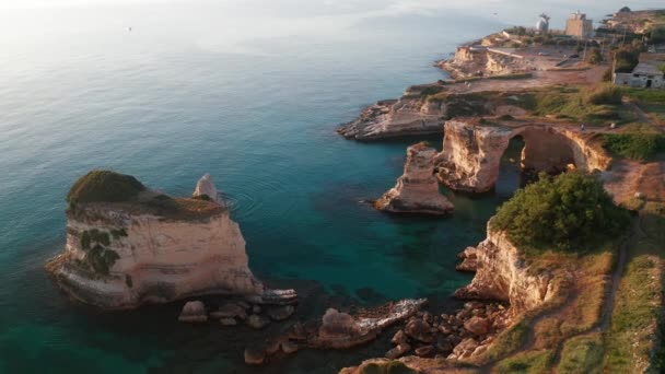 Torre Sant Andrea Apulien Italien — Stockvideo